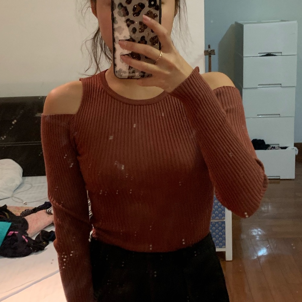 SALE ENDS 1/10: Brown body suit